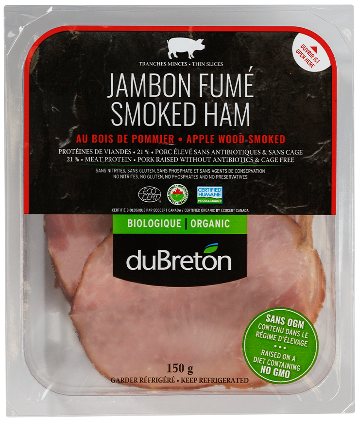 Jambon aux bois de pommier bio can