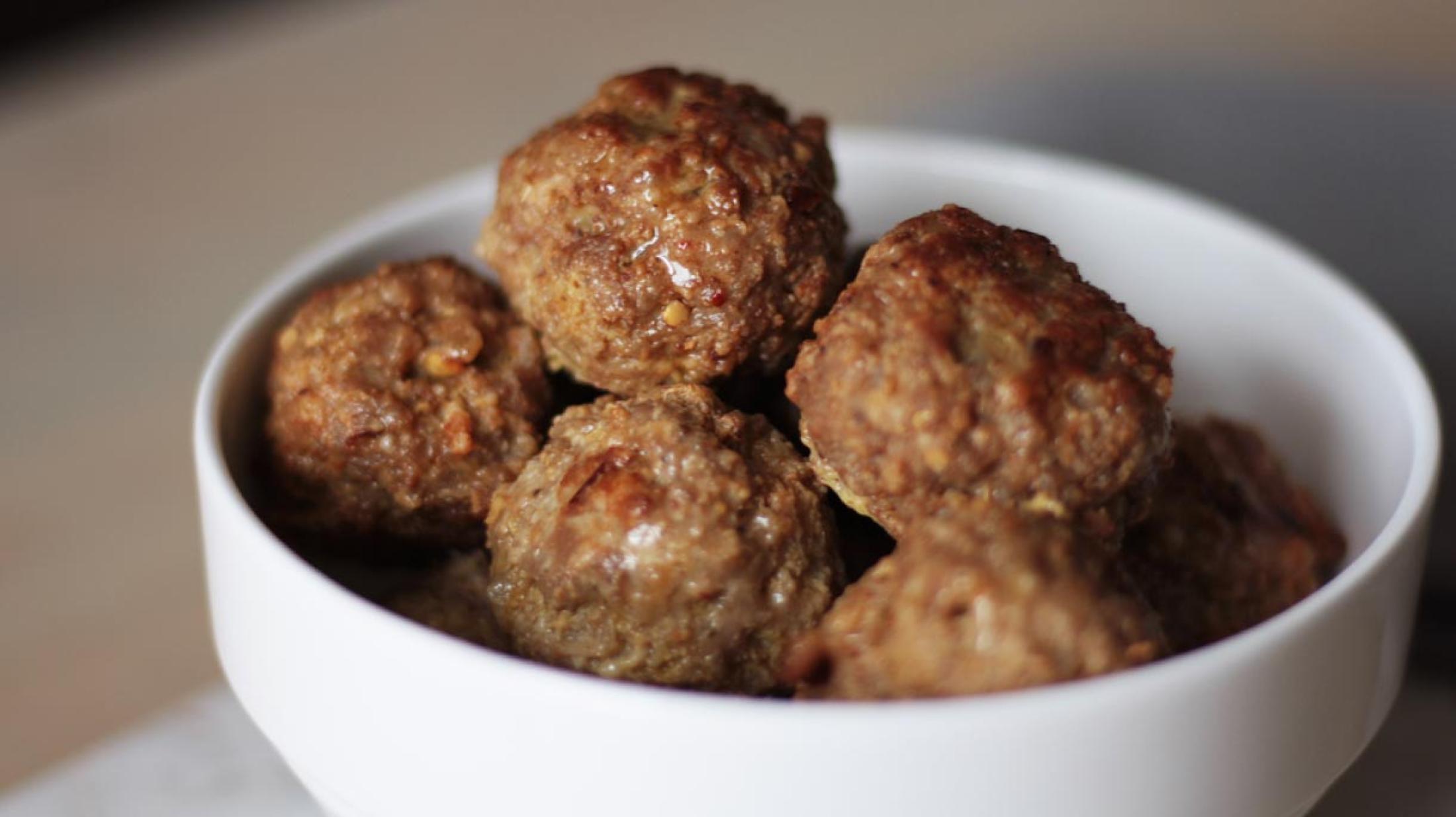 Pork meatballs