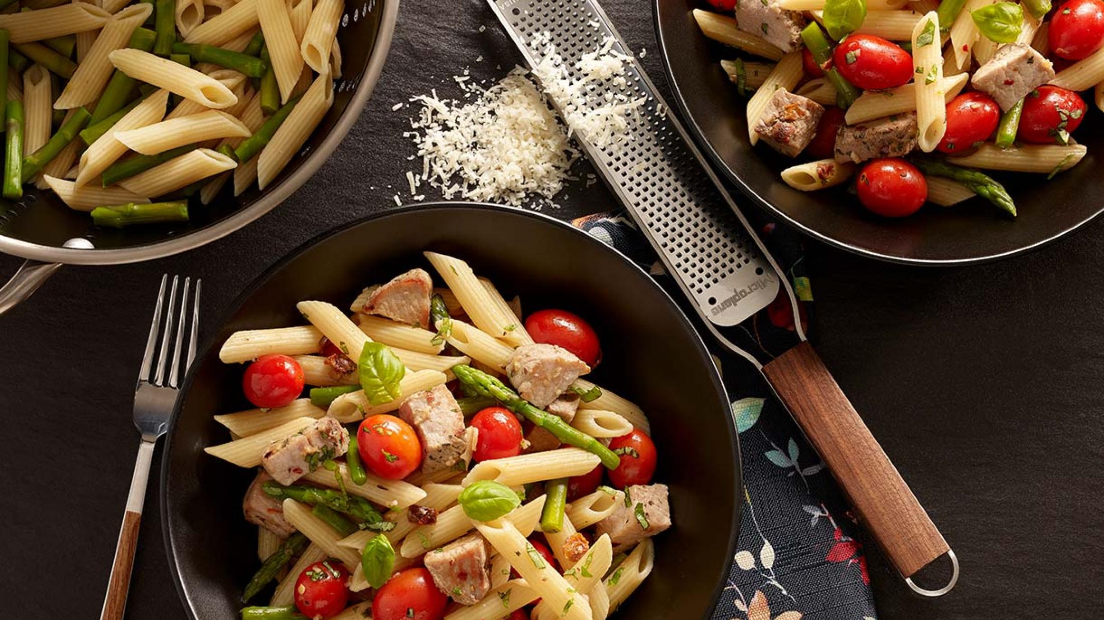 provencal pork pasta