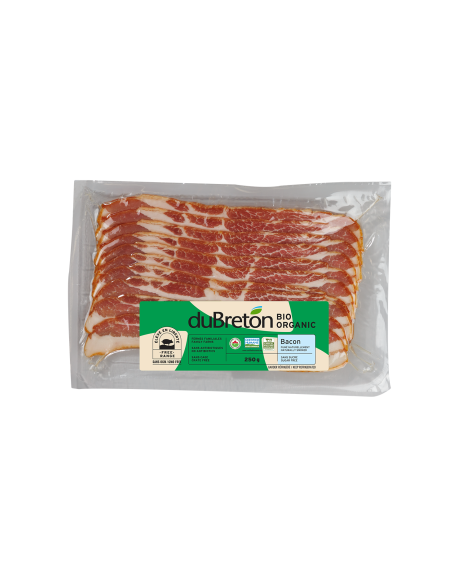 bacon sans sucre biologique duBreton